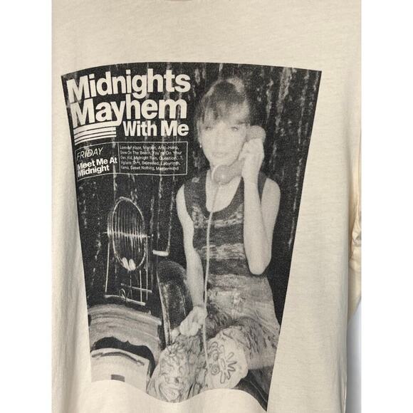 Taylor Swift Midnights Mayhem With Me Best Tees Organic Cotton Made in USA M - Picture 5 of 7